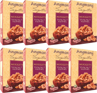

Anymany Nuggets Walnut Kernels 250g (Pack of 8) Walnuts(2 kg, Box)