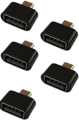 Fedus Micro USB OTG Adapter(Pack of 5)
