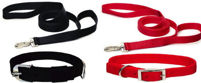 

Senapati Traders Combo Pack of 2 Dog Harness & Leash(, Red
