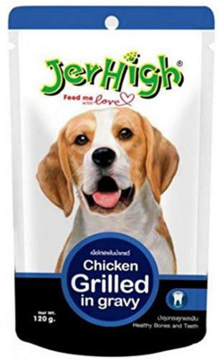 

Jerhigh Grilled Greavy Chicken Dog Treat(1.44 kg, Pack of 12)