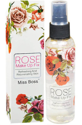 

Miss Boss kb Rose Long lasting moisturizing Makeup up Fixer Primer - 120 ml(transparent)