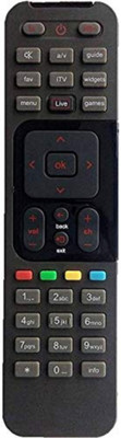

Ehop Remote for SET TOP Box , DTH Remote Without Recording Feature, Works with DTH Set Top Box Remote Controller(Black)