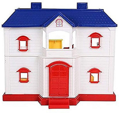 Mamma Mia My Country Doll House Playset With Living Room ,Bed Room, Bath Room, Dining Room 24 Pieces