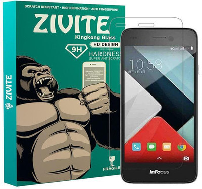 ZIVITE Tempered Glass Guard for Infocus M350(Pack of 1)