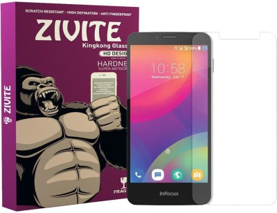 ZIVITE Tempered Glass Guard for Infocus M370(Pack of 1)