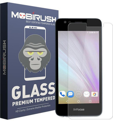 MOBIRUSH Tempered Glass Guard for Infocus M430(Pack of 1)