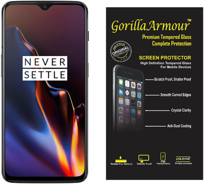 Gorilla Armour Tempered Glass Guard for OnePlus 6T(Pack of 1)