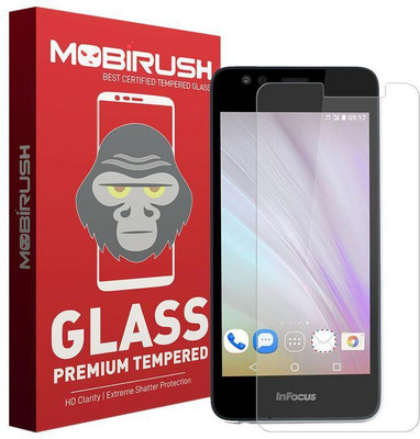 MOBIRUSH Tempered Glass Guard for Infocus M430(Pack of 1)
