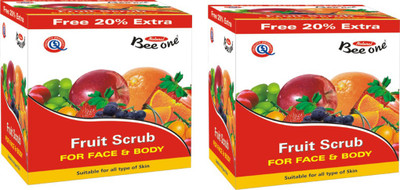 

BEEONE FRUIT SCRUB 240 GM PACK OF 2 Scrub(240 g)