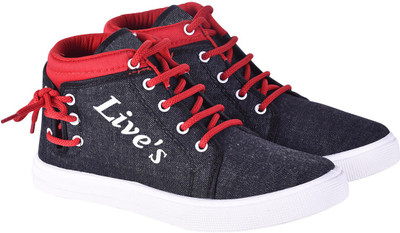 

Aircum CUBIC-1 Canvas Shoes For Men(Red, Black