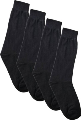 PinKit Men Solid Ankle Length(Pack of 4)