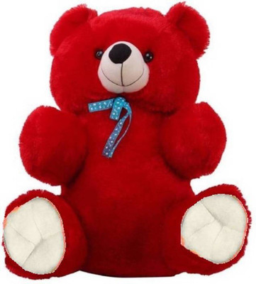 

Vijay 2Feet Sitting Soft Hugable Teddy Bear for Gift - 14 cm(Red)