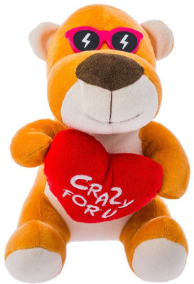 

Dimpy Stuff Crazy for you Bear - 22 cm(Multicolor)