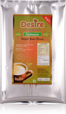 

Desire Diet tea cardamom flavoured instant premix for manual and vending machine usage Unflavoured Black Tea(1000 g, Pouch)