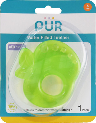 

PUR Water Filled Teether - Apple Teether(Green)