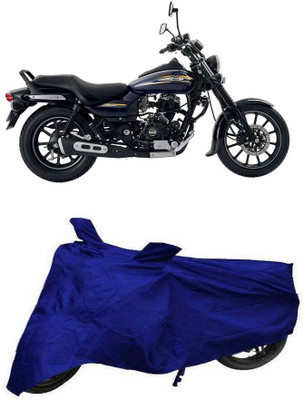 Utkarsh Two Wheeler Cover for Bajaj(Avenger 150 Street, Blue)
