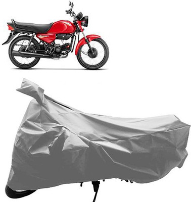 QualityBeast Two Wheeler Cover for Hero(Silver)