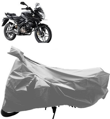 QualityBeast Two Wheeler Cover for Bajaj(Pulsar AS 150, Silver)