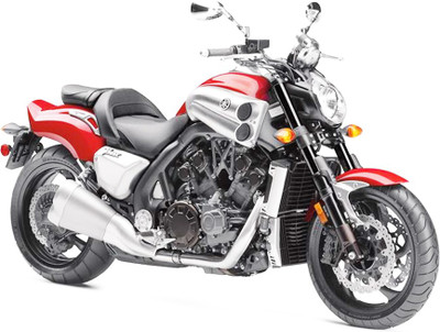 

Almos Two Wheeler Cover for Yamaha(VMAX, Silver)