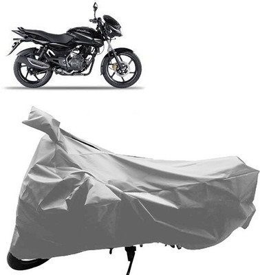 QualityBeast Two Wheeler Cover for Bajaj(Pulsar 150, Silver)