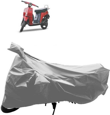 QualityBeast Two Wheeler Cover for Bajaj(Sunny, Silver)