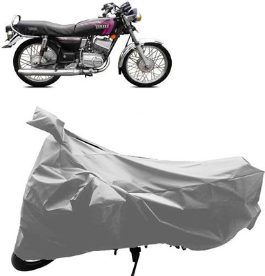 QualityBeast Two Wheeler Cover for Yamaha(Silver)