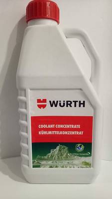 Wurth Green Coolant Coolant Concentrate (Green) Synthetic Blend Engine Oil