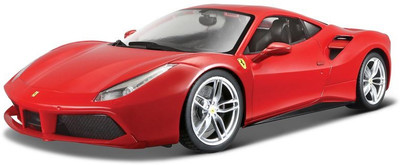 

Bburago Acrylic Box, Scale 1:43, Diecast Model Car(Red)