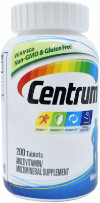 

Centrum Supplement, Men Multivitamin - 200 Tablets(100 mg)