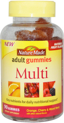 

Nature Made Adult Gummies Multi 90 Gummies(90 No)