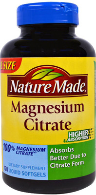 

Nature Made Magnesium Citrate 120 Liquid Softgels(120 No)