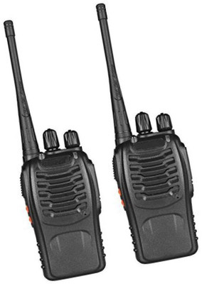 

BIRATTY Walkie Talkie Set for Kids with Extendable Antenna for Extra Range BF_888s Walkie Talkie(Black)