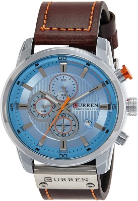 Curren Analog Turquoise Dial Men's Watch-8291BR 8291 Analog Watch  - For Men