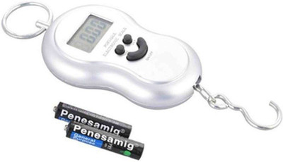 

Khargadham Home & Personal Digital Weighing Machine Portable Electronic 45 Kg Digital Weighing Scale(Silver)