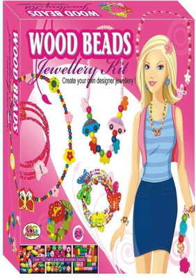 

Revent Jewellery Making Kit Colourful Plastic, Wooden Beads and (Multicolour)