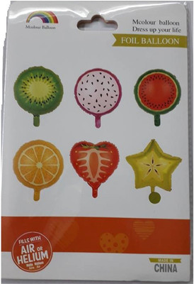 

BuyB Printed Fruit Balloon Orange Balloon(Orange, Pack of 1)