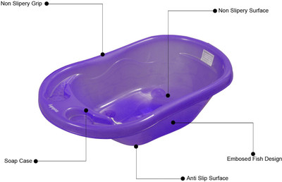 

Sunbaby Baby Splash Bath Tub SB-JF-015(Purple)