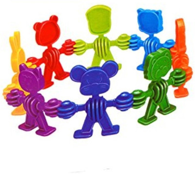 

Vibgyor Vibes Building Blocks- Animal Dolls Shape(Multicolor)