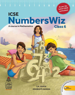 ICSE Numberswiz Class 6  - A Course in Mathematics First Edition(English, Paperback, Anubhuti Gangal)