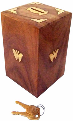 

Deko India M_10 Coin Bank(Brown)