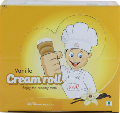 

ATUL Vanilla Cream Roll - 12 pcs(50 g)