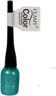 

Clamy Color Waterproof Eyeliner For Girls/Women (Sky Blue) 14.5 ml(Sky Blue)