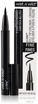 

Wet n Wild ProLine Felt Tip Eyeliner - 0.5 g(Black)