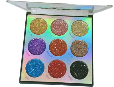 

beautyhub s.f.r professional glitter eye shadow imported 36 g(multicolor)