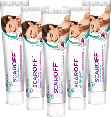 

GREEN CURE Scaroff - Premium Ayurvedic Herbal Antiscar Cream | German Design | 15 gm (Pack of 5)(15 g)
