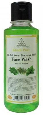 

Khadi Pure Neem, Teatree & Basil Face Wash(210 ml)