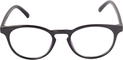 Mykindofstore Full Rim Oval Frame(130 mm