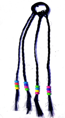 

Proplady Partywear (Black) Multicolored Beads Stud Braided Blonde Hair Extensions Hair Stylers for Girls & Women|Wedding Hair|Latest Hair Braid Extension, Hair Clip, Rubber Band, Hair Chain, Hair Pin, Hair Accessory Set(Red)