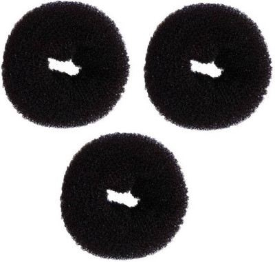 

Vivian DONUTS FOR WOMEN SET OF 3 HAIR BUN (Black) Bun(Black)