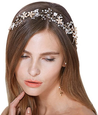 

USABride GLOB-B01CRF1Z3G Hair Band(Silver)